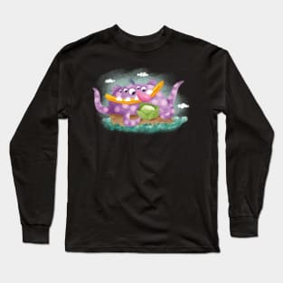 Cabbage monster Long Sleeve T-Shirt